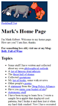 Mobile Screenshot of jmarkgilbert.com